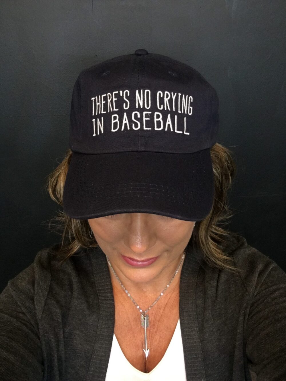 No Crying in Baseball Hat